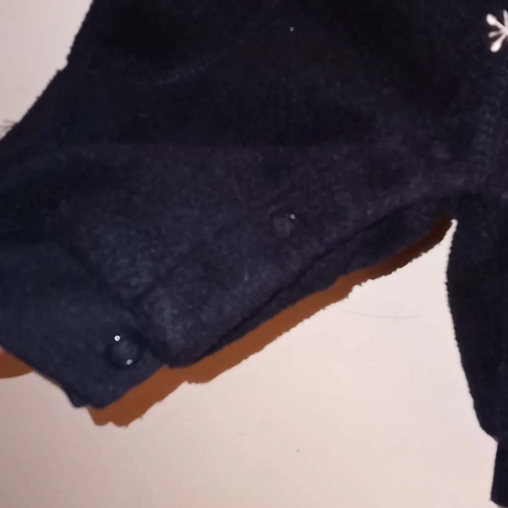 Vintage Miniwear One Piece Navy Blue Fleece Winter Bear Jumper Size 0-3 …